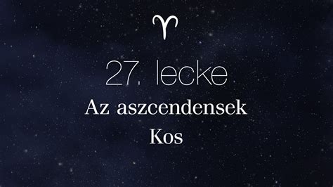 A Kos aszcendens